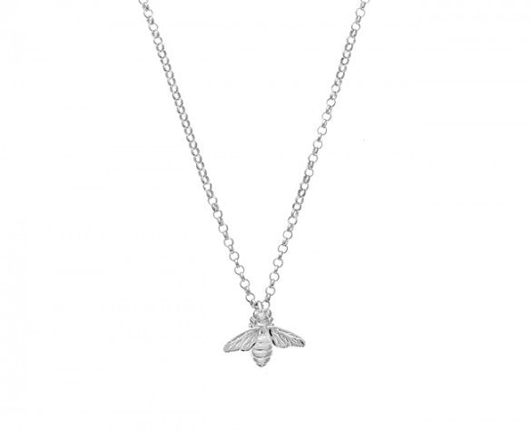 Queen Bee Necklace (ST400)(Silver)