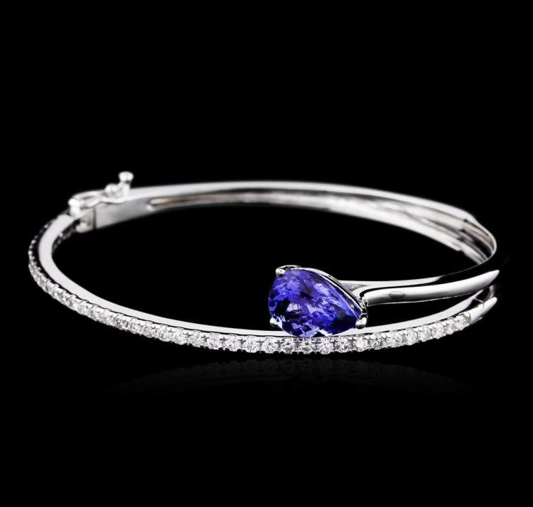 Prive Tanzanite and Diamond Tennis Bracelet – jaimiegellerjewelry