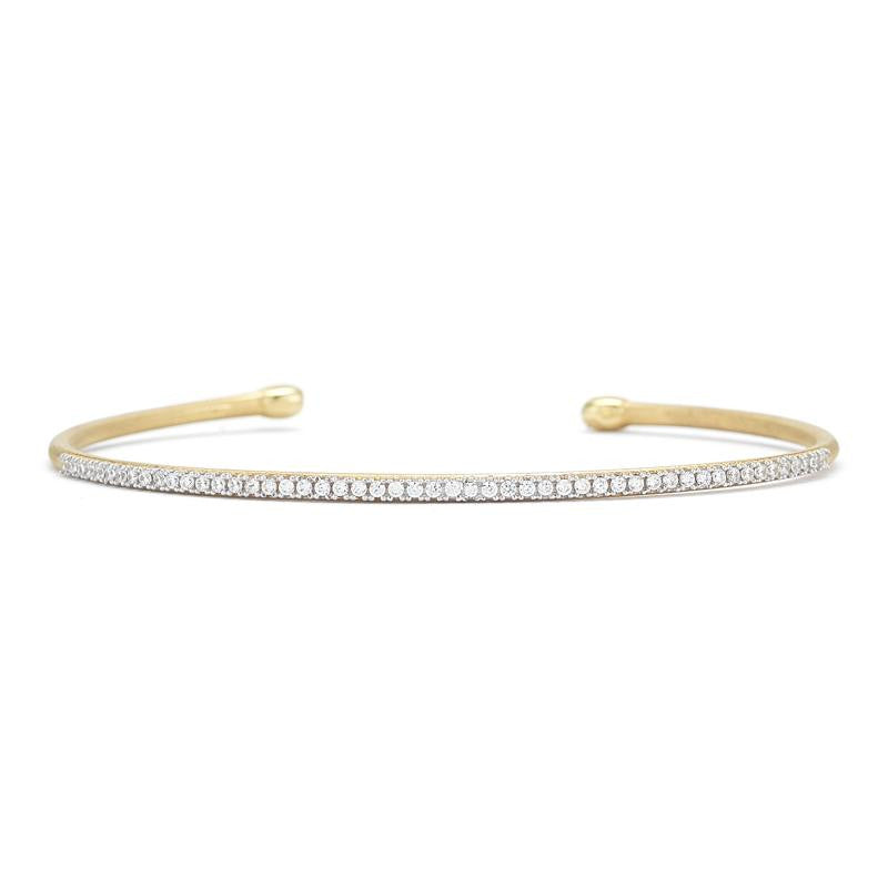 14K Gold Bracelet Plain Tube Bangle with Greek Key, Gold Bangle Bracel –  Diamond Origin